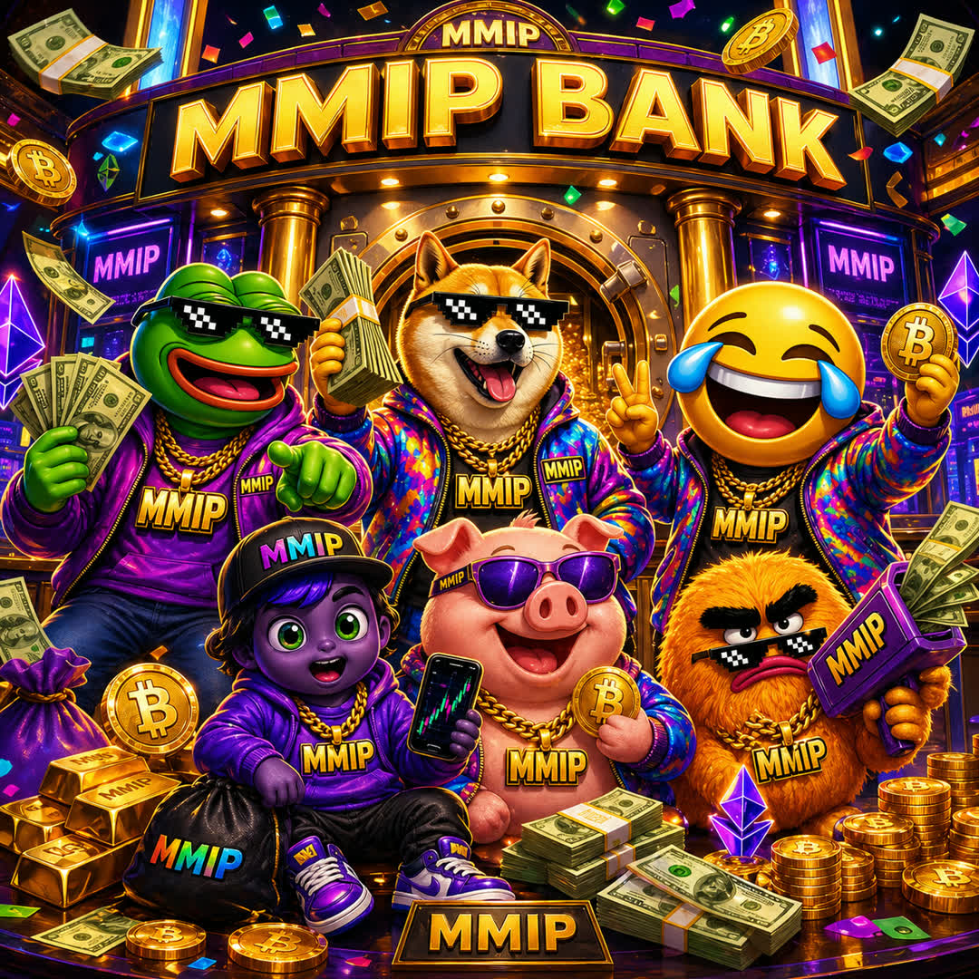 MMIP Bank — meme character vault